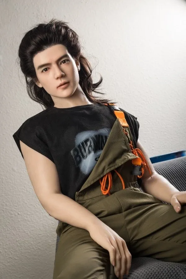 Gentle Handsome Silicone Male Doll Andrew 177cm / 6ft view 6