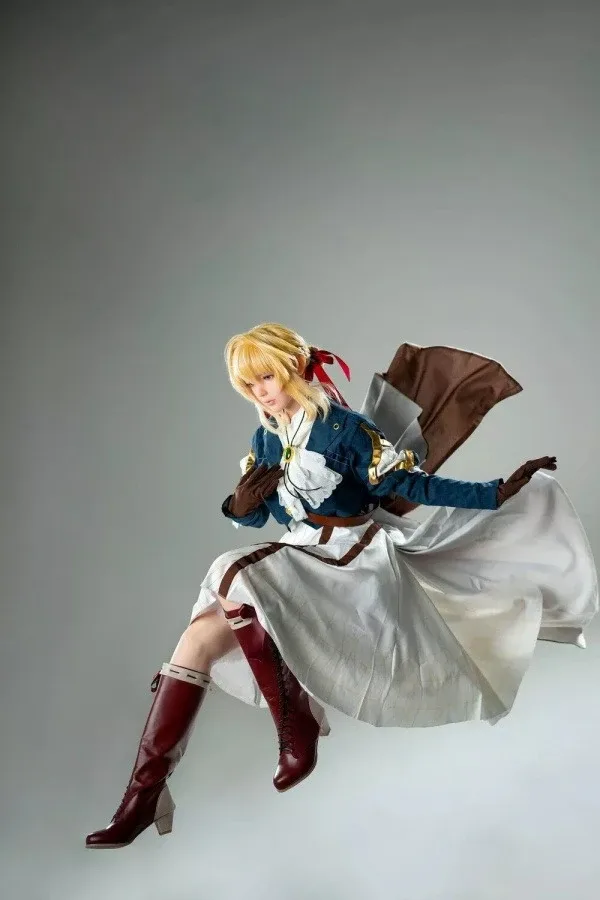 High-end Luxury Silicone Sex Doll Violet Evergarden 156cm view 5