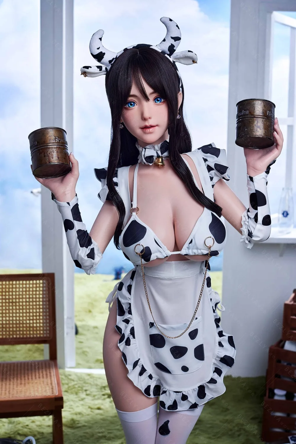 Silicone 145cm/57.09″ F-CUP 30kg/66.14lbs Sex Doll view 4