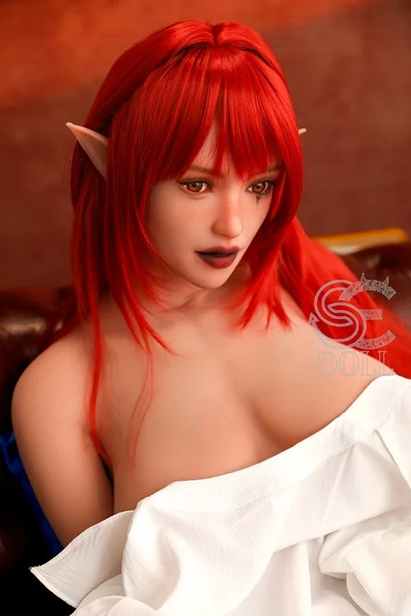 Fantasy Redhead Anime Elf Sex Doll Flora 167cm view 4