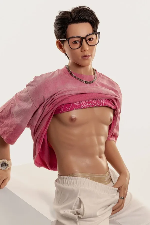 Super Realistic Asian Silicone Male Sex Doll Hui 170cm view 3