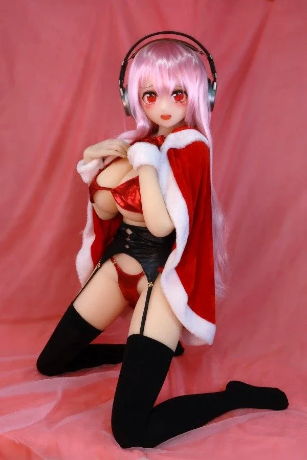 Busty Pink Hair Sex Doll Camilla 155cm view 2