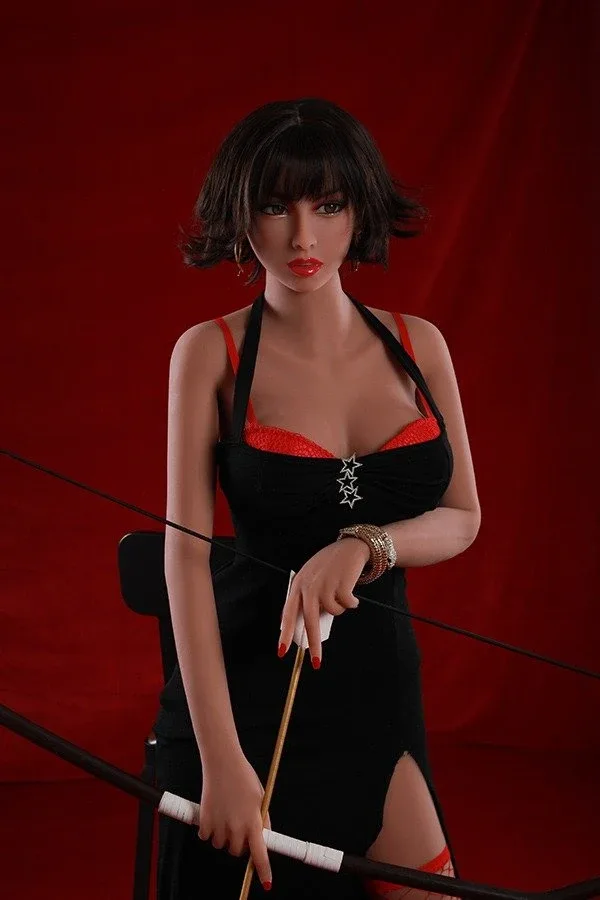 Black Hair TPE Sex Doll Erin 163cm view 2