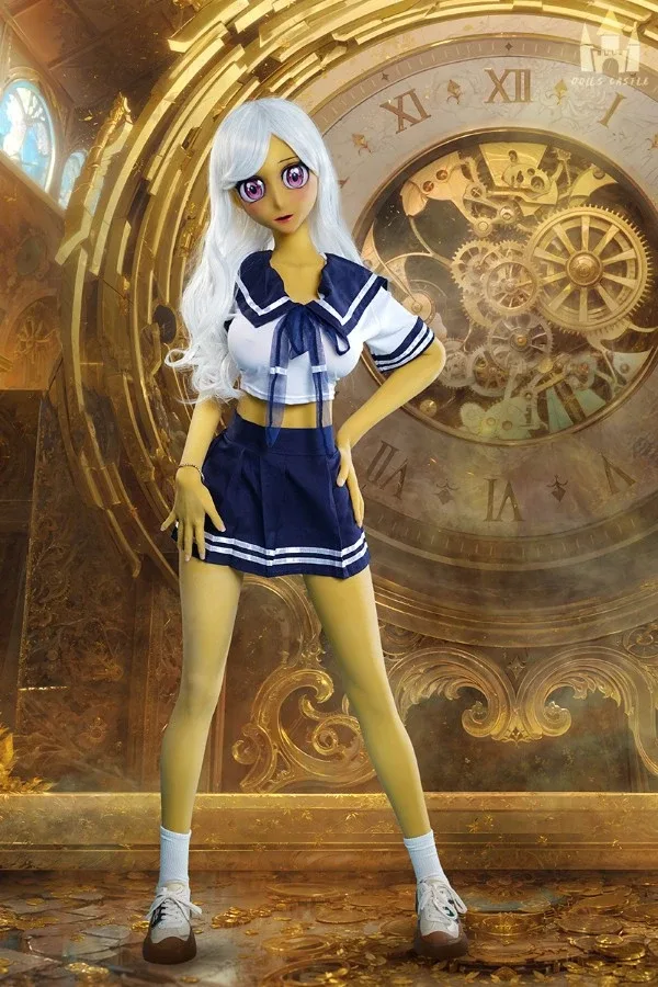 Yellow Skinned Anime Sex Doll Melody 160cm (Non-Removable Head) view 5