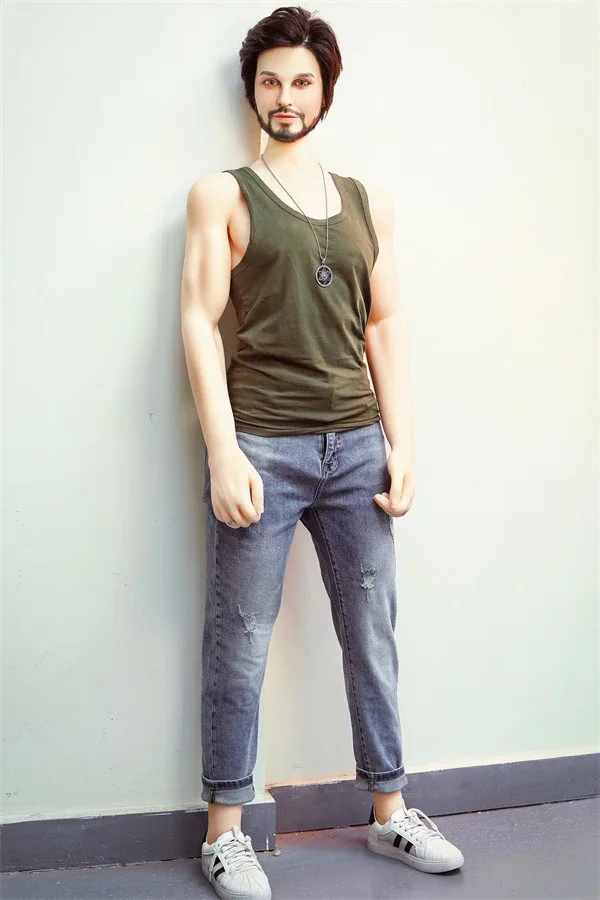 Life-Size Muscular Male Sex Doll Aadolf 162cm ( Silicone Head ) view 3