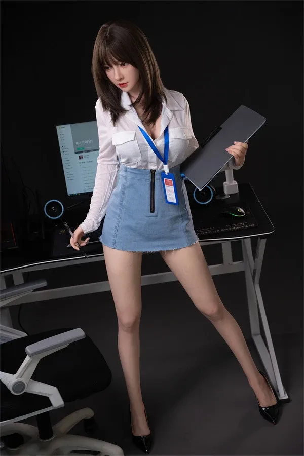 Japanese Office Secretary Silicone Sex Doll Nayeli 159cm view 2