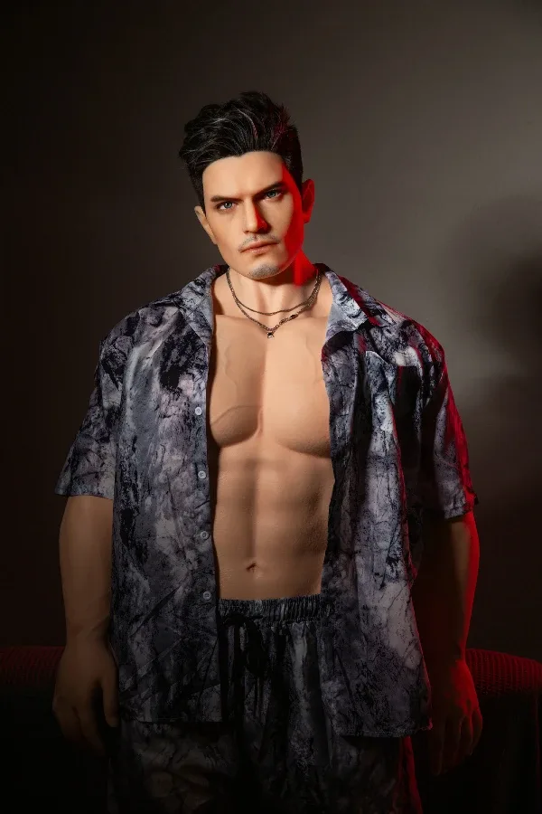 Super Realistic Full Silicone Mature Male Sex Doll Thor 175cm / 5ft 9 (Movable Jaw With Oral Structure, Hair Transplant) view 2