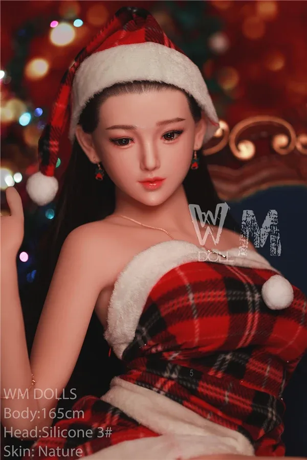 Silicone Life-size Cute Beautiful Christmas Sex Doll Jane 165cm view 4