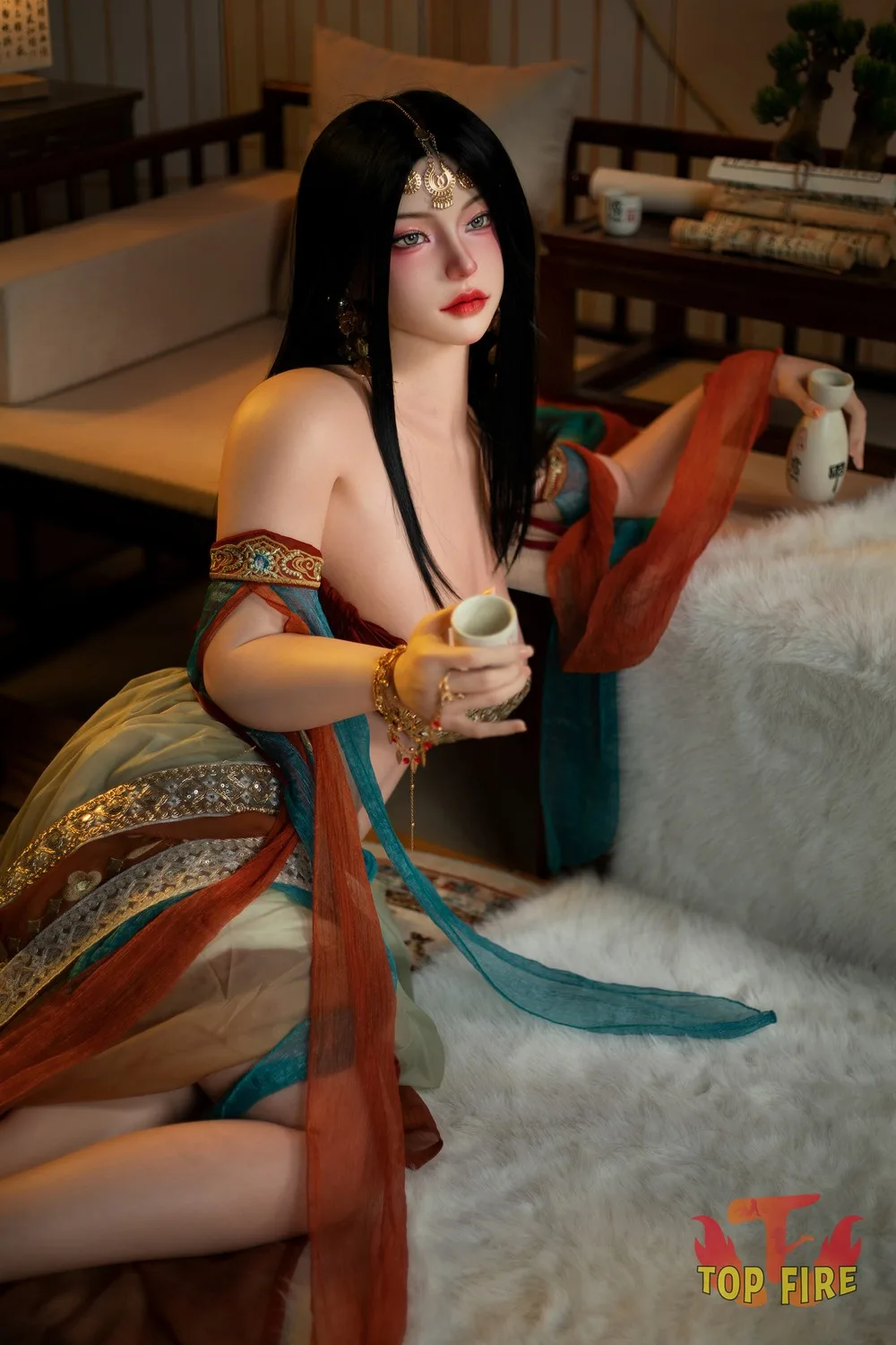 T67 – Silicone 160cm/62.99″ DD-CUP 44kg/97lbs Sex Doll view 4