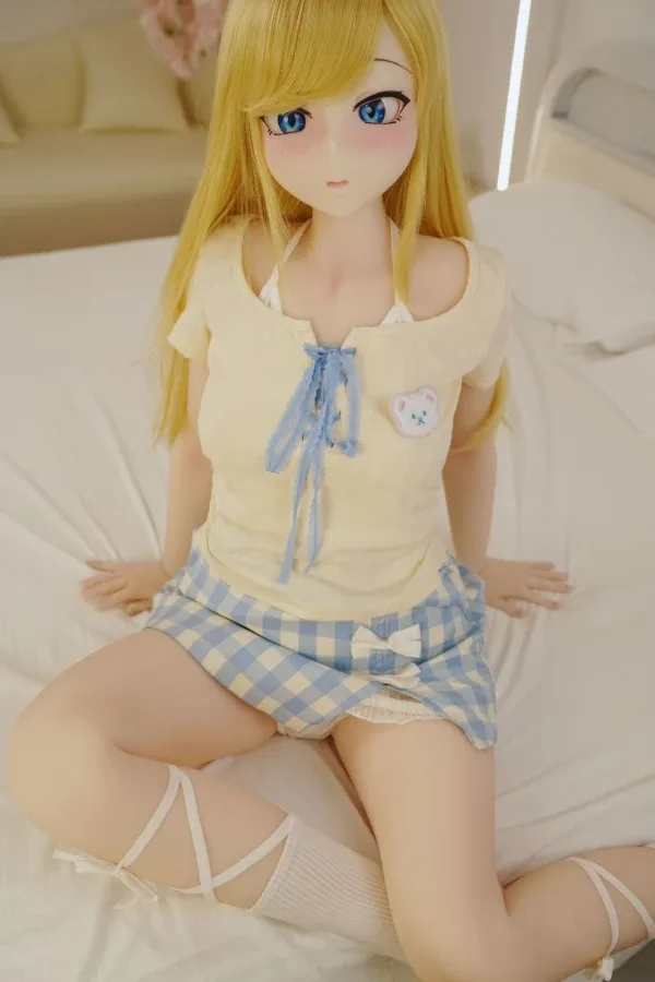 STPE Blonde Cartoon Comic Sex Doll Akane 149cm view 3