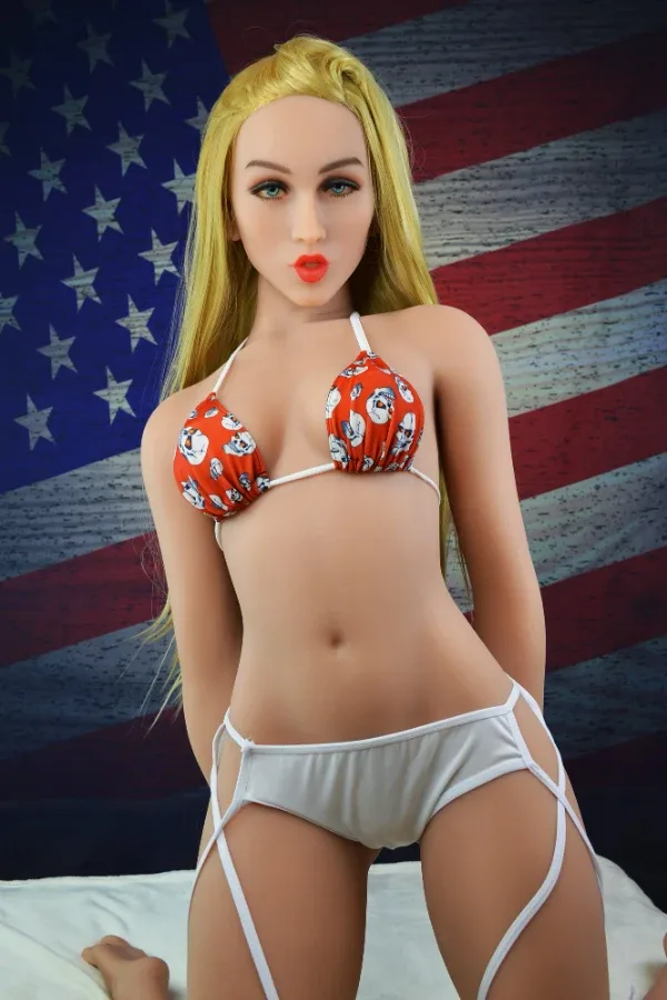 151cm C-cup American Small Breasted Sex Doll Kelly