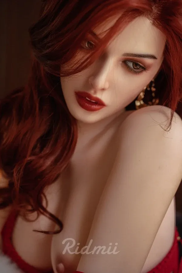Sexy Redhead Sex Doll Alena 166cm (Silicone Head) view 5
