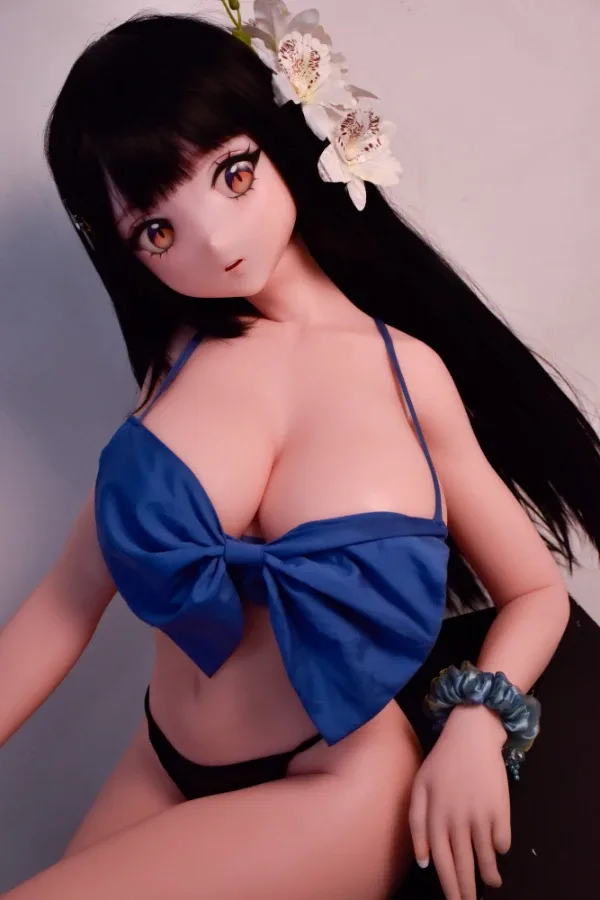 Brunette Busty Anime Sex Doll Utashiro Shiori 148cm view 4