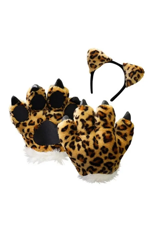 Leopard Bikini + Cosplay Suit view 4