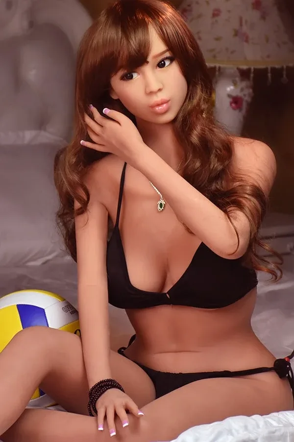 New Cute Doll Sex Doll with Wheat Skin Deborah 160cm view 3