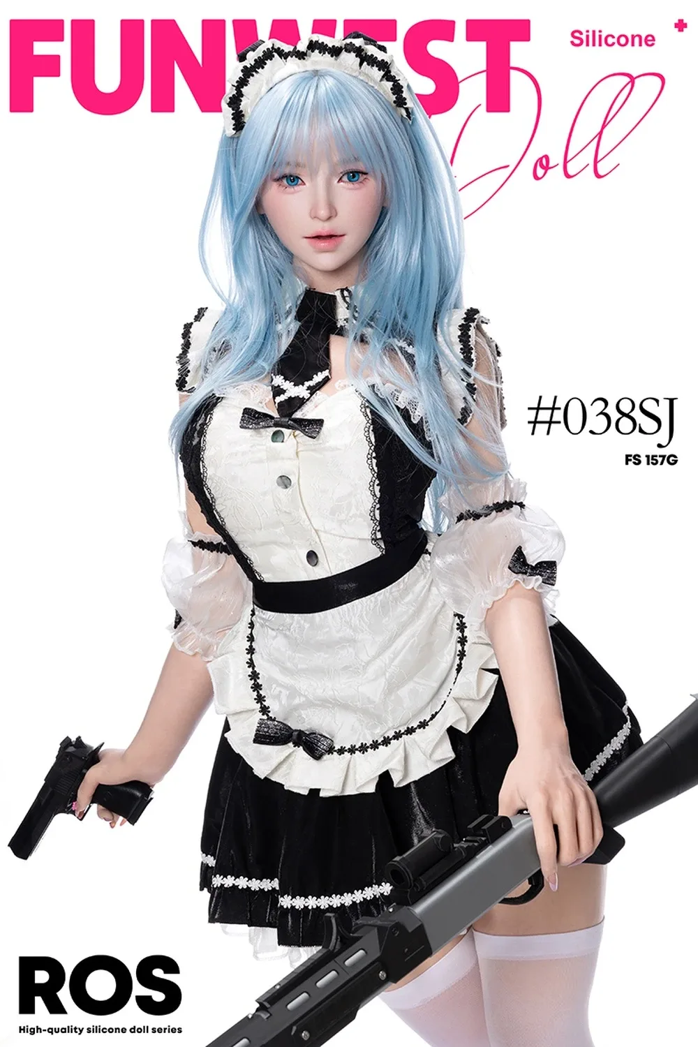 157cm G Cup Cute Anime Silicone Sex Doll Alice (Movable Jaw With Oral Structure)