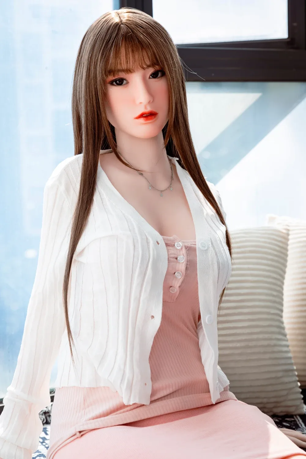 Pure Asian Japanese Sex Doll Chloe 160cm (Free Random 2nd Head) view 2