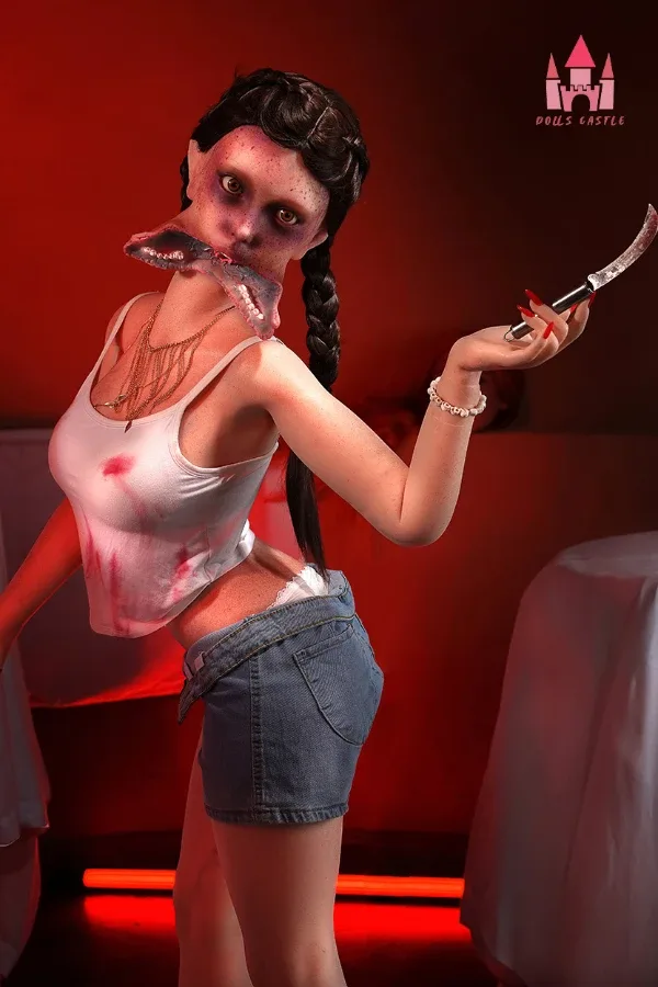 Fantasy Silicone Alien Sex Doll Zombiella 158cm view 3