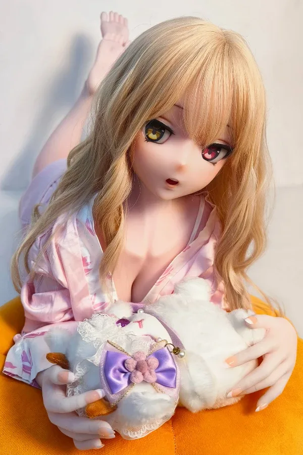 Cute Busty Blonde Sex Doll Furukawa Natsuki 148cm view 4