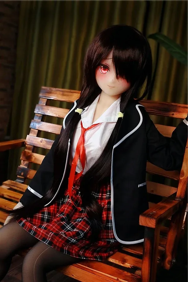 Cute Twin Tails Anime Sex Doll Everlee 145cm