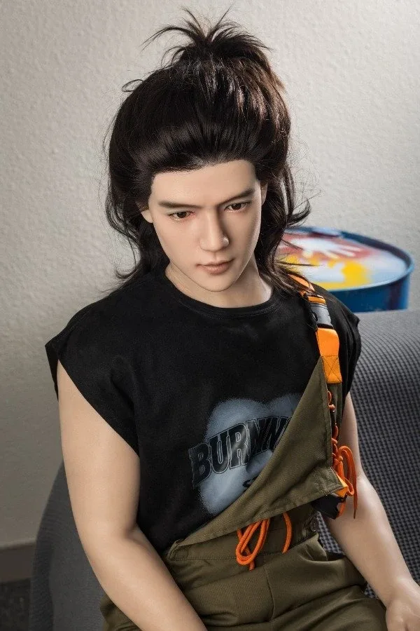 Gentle Handsome Silicone Male Doll Andrew 177cm / 6ft view 5