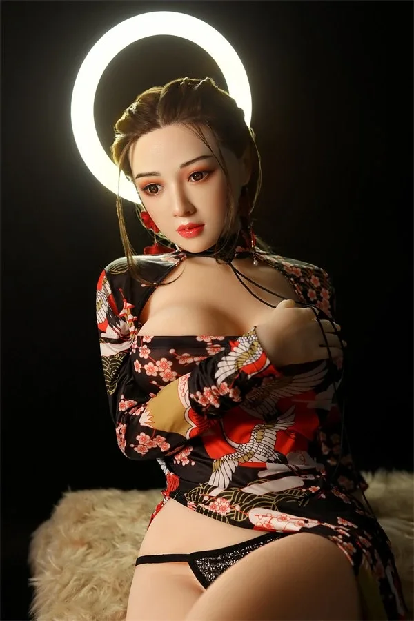 Realistic Cheongsam Asian Sex Doll April 158cm view 5