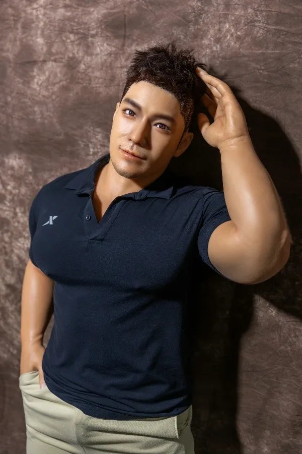 Silicone Male Sex Doll Xiong 170cm / 5ft 7 (Seamless Head-body Connection, Movable Jaw With Oral Structure) view 4