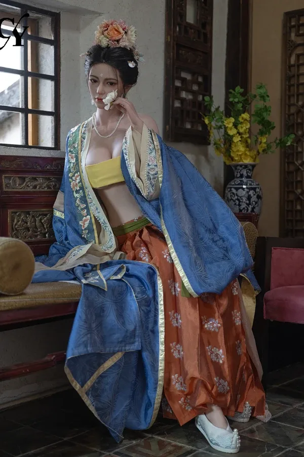 Silicone Head/Full Silicone D Cup Ancient Chinese Sex Doll Wan 167cm (Movable Jaw With Oral Structure) view 5