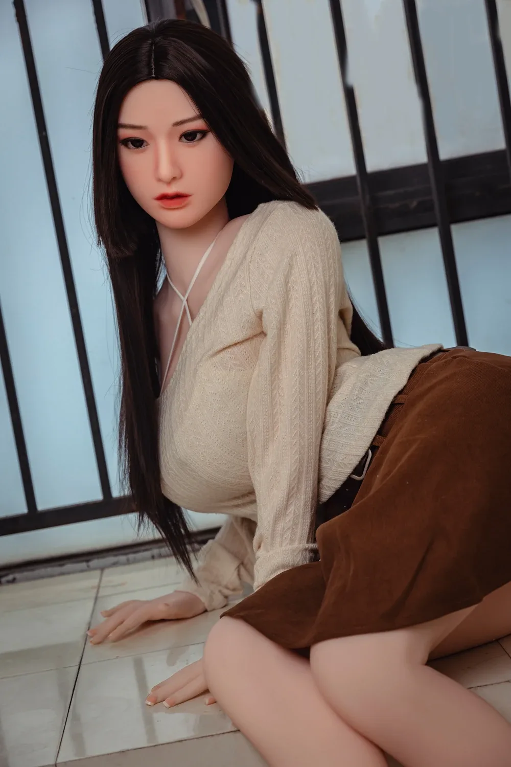Lifelike Asian Japanese Sex Doll Emily 160cm view 5