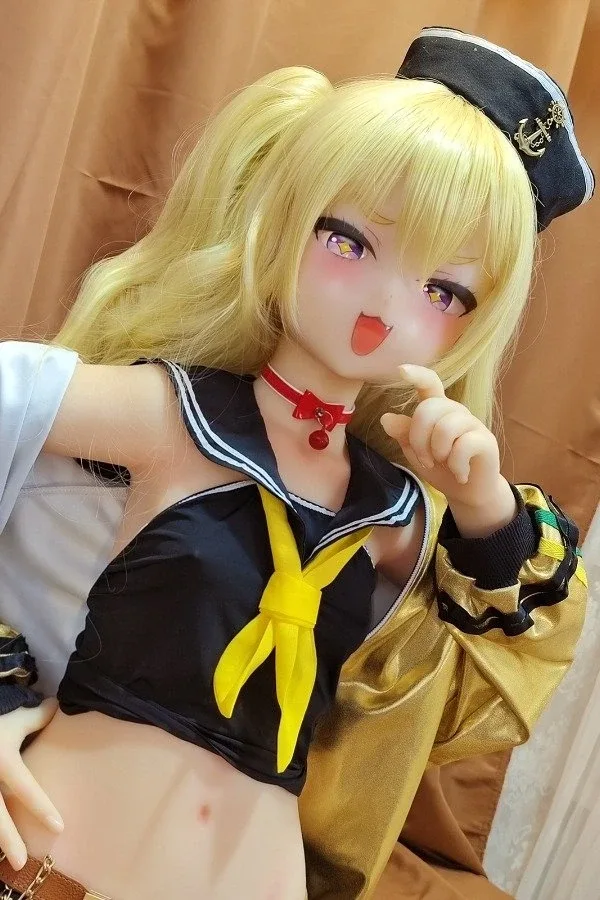 Cute Blonde Anime Sex Doll Elowyn 145cm view 4