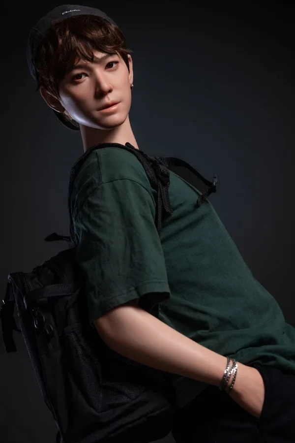 Silicone Stylish Handsome Asian Male Sex Doll Kwan 175cm (Movable Jaw With Oral Structure) view 2