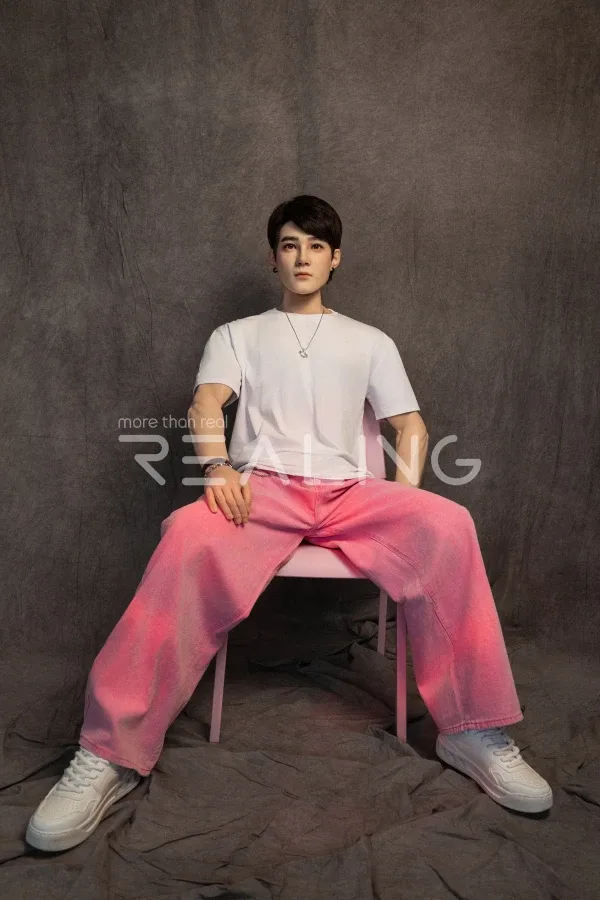 New Handsome Muscle Silicone Male Sex Doll Elliot 175cm view 2
