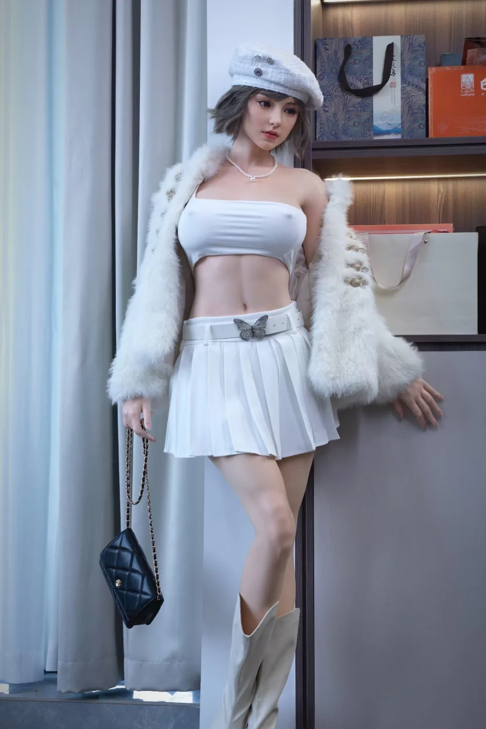 Silicone 163cm/64.17″ E-CUP 38kg/83.78lbs Sex Doll view 2