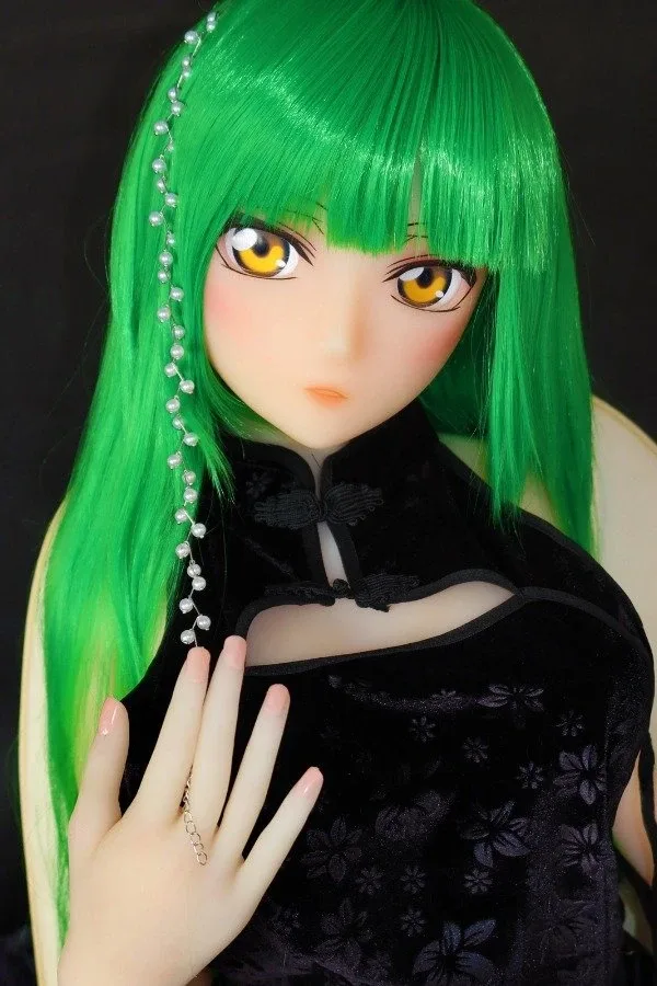 Green Hair Anime Sex Doll Nina 155cm view 4