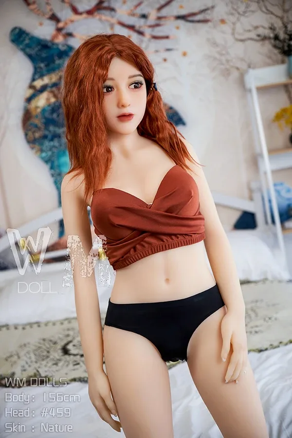 Skinny Redhead Sex Doll Rubye 156cm view 5