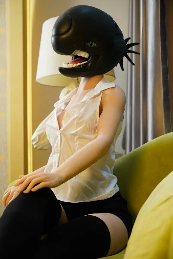Small Breast Shark Head Fantasy Sex Doll 165cm view 4
