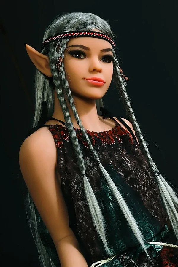 Mysterious Mature Small Tits Elf Sex Doll Ellis 155cm