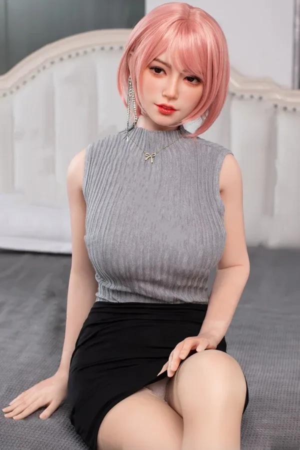 Mature Busty Pink Hair Sex Doll Zayla 160cm (Silicone Head) – Replaceable with Head and Body view 5