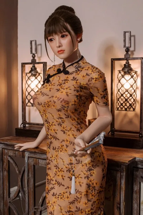 Realistic Full Silicone Chinese Sex Doll Leona 160cm (Replaceable with Head and Body) view 3