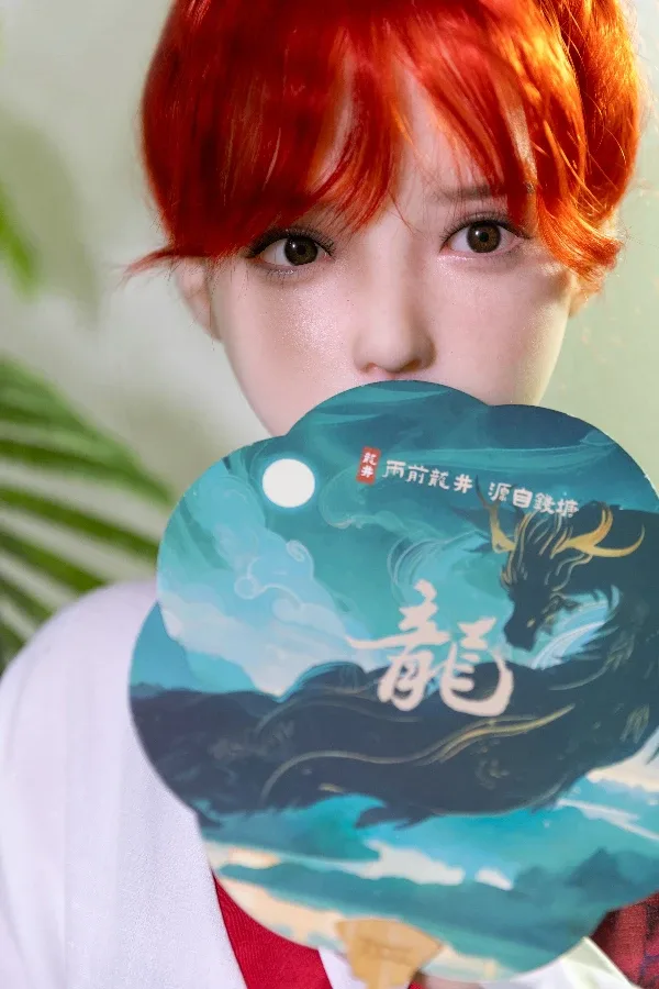Super Pretty Cute Redhead Sex Doll Feng 166cm view 6