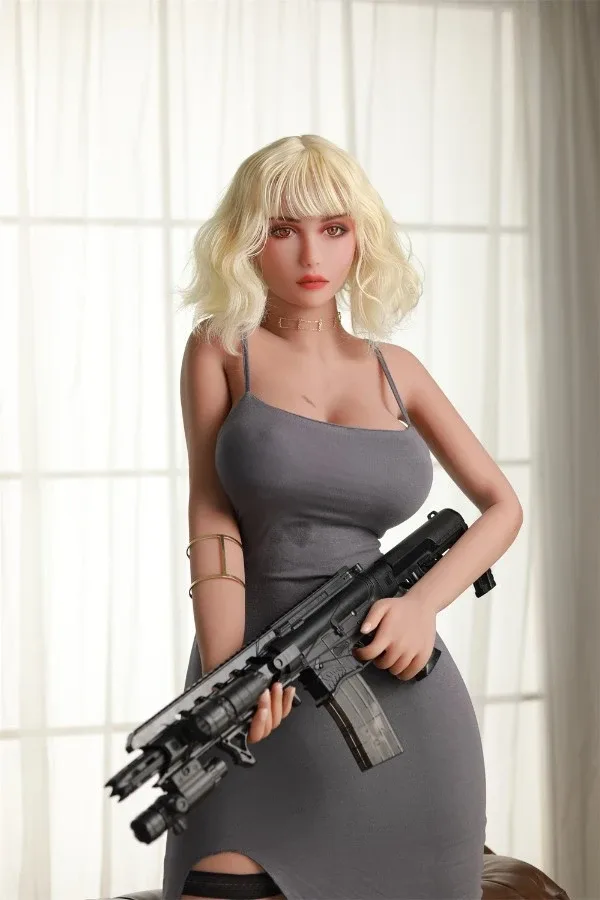 Lifelike Mature Blonde Sex Doll Amanda 170cm