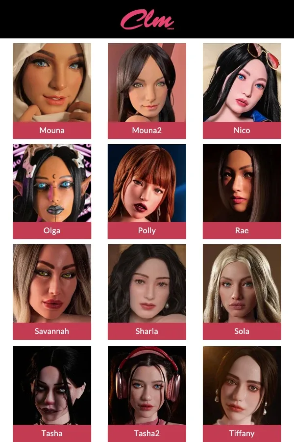 Climax Doll ROS Silicone Head (Movable Jaw With Oral Structure) view 2