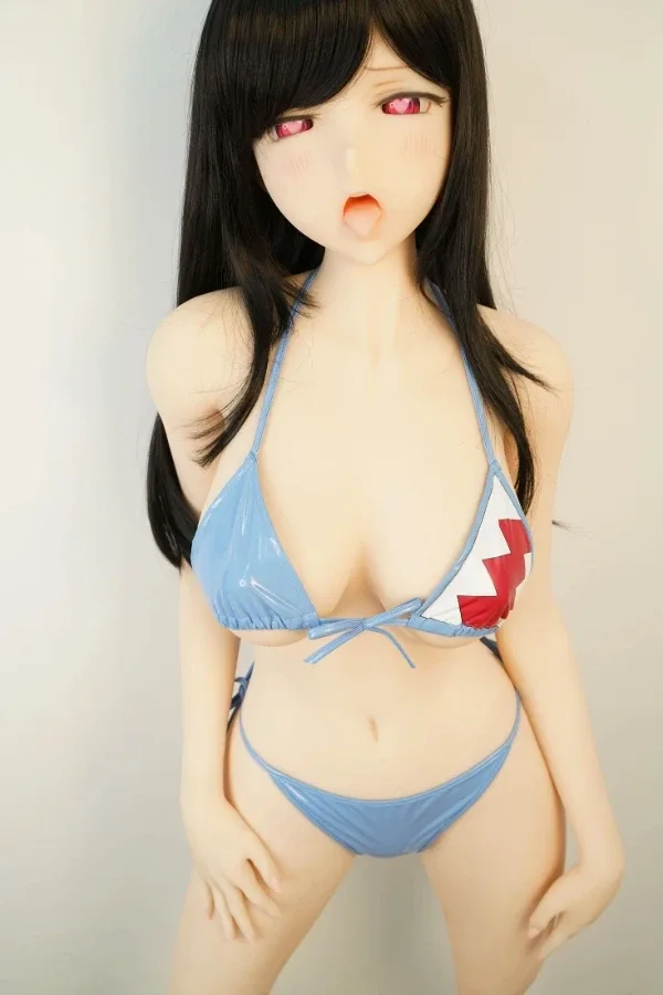 Sexy Hentai Black Hair Anime Sex Doll Arisa 152cm view 5