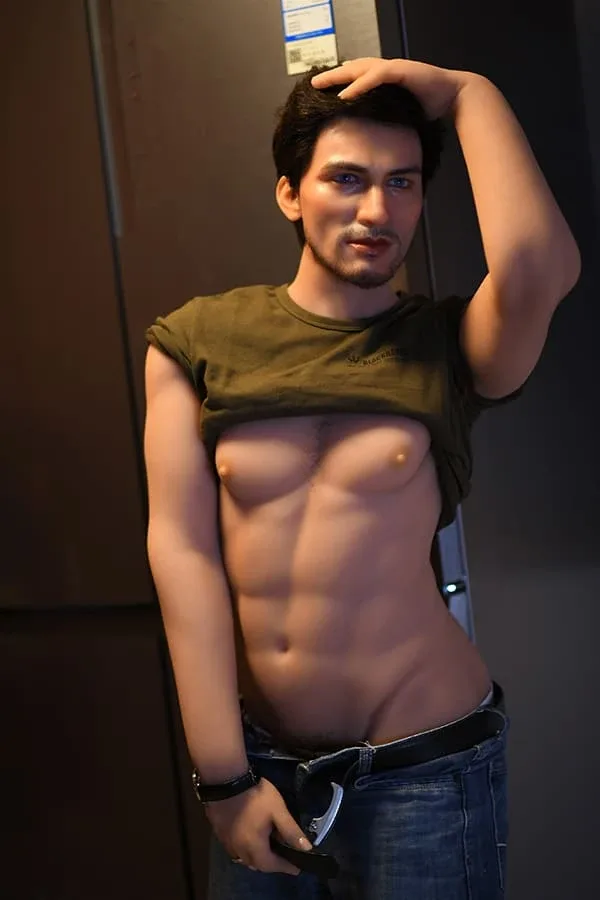 Mature Muscle Male Sex Doll Aaron 170cm (Silicone Head) / 5ft 7 view 2