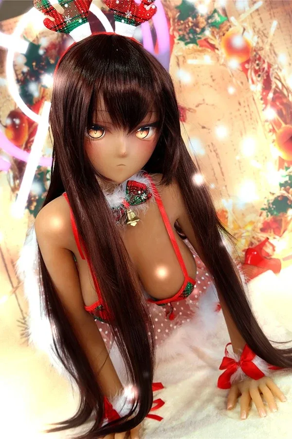 Black Skin Anime Manga Sex Doll Luciana 155cm view 2