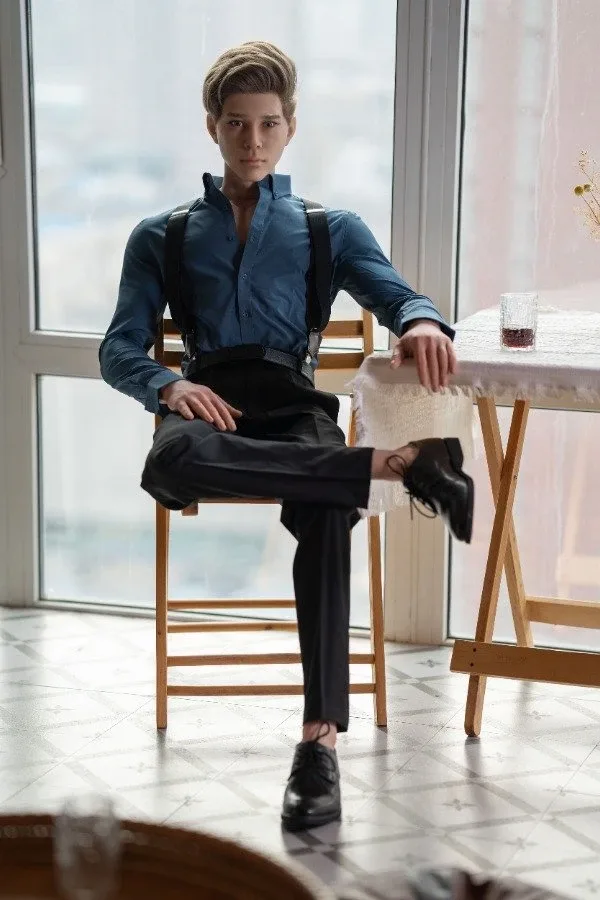 Real Life Silicone Male Sex Doll Thomas 175cm view 3