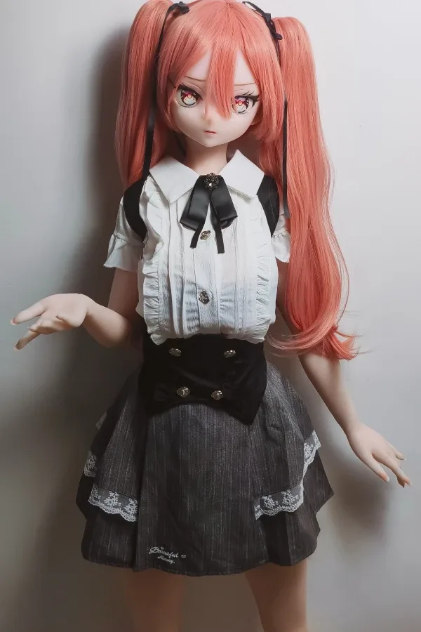 Red Hair Twin Tails Comic Sex Doll Mizutani Yuzu 148cm view 6