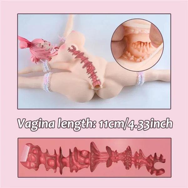 Sakura Bunny Silicone Sex Doll Macy (Free Clothes, Shoes, Doll Bracket) view 6