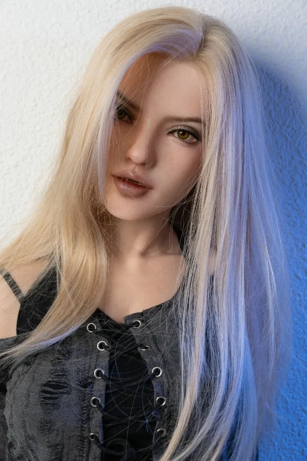 High End Silicone Blonde Sex Doll Vanya 166cm view 5