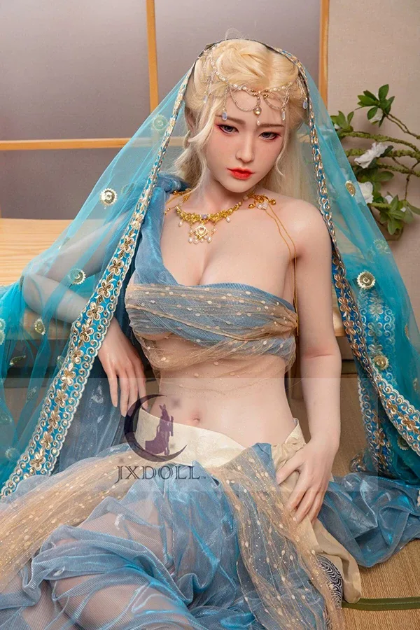 Blonde Tall Asian Sex Doll Arabella 170cm (Silicone Head) – Replaceable with Head and Body view 2